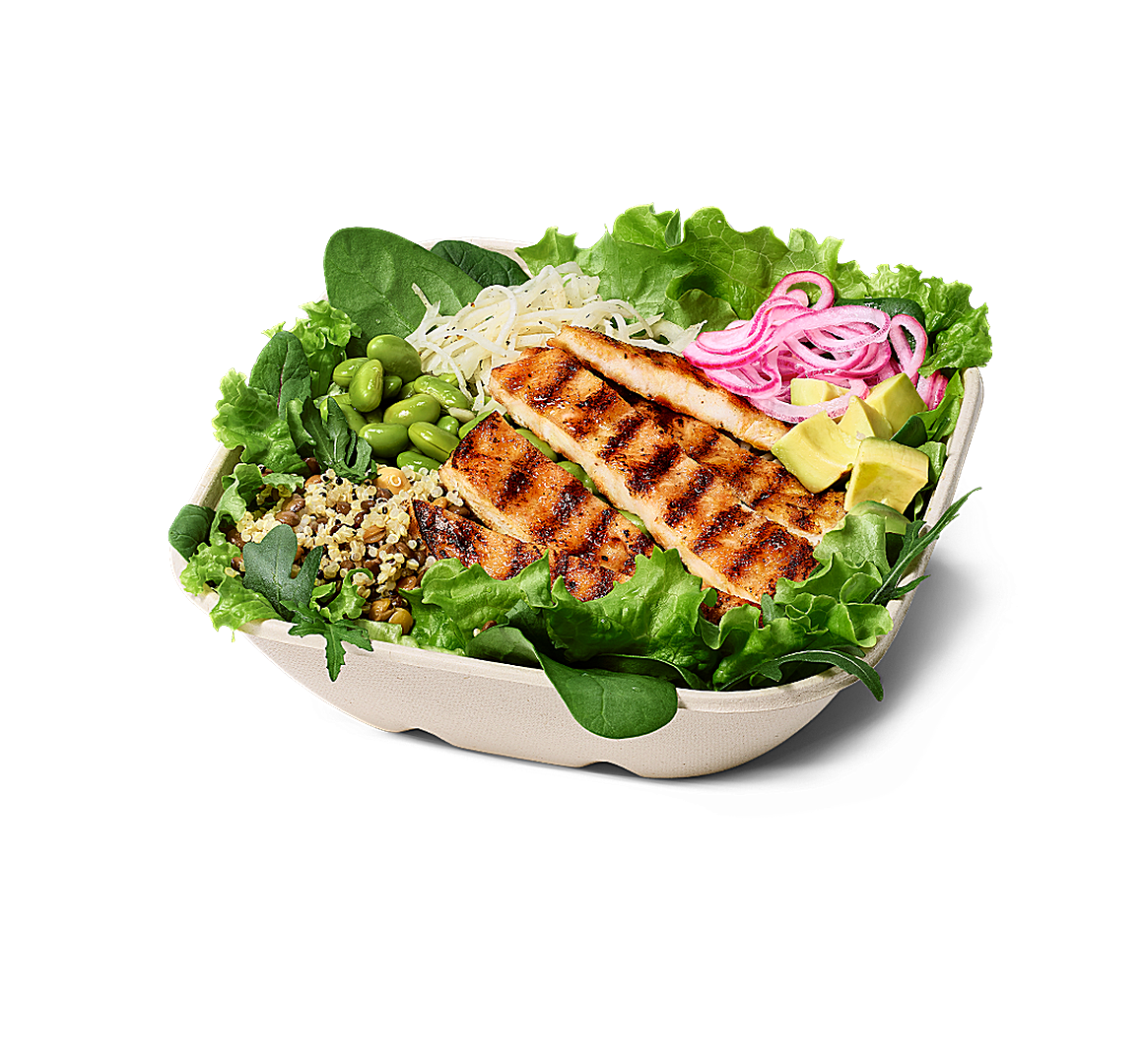 Grilled Chicken Caesar Salad Bowl