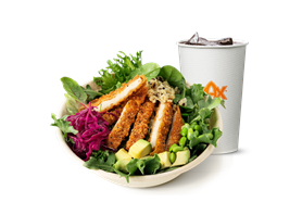 Crispy Chicken Salad Bowl-meny