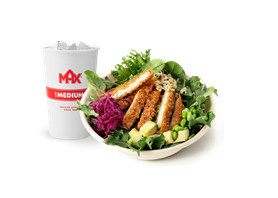 Crispy Chicken Salad Bowl-meny
