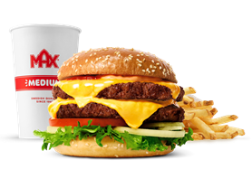 Dobbel Original Plant Beef-meny
