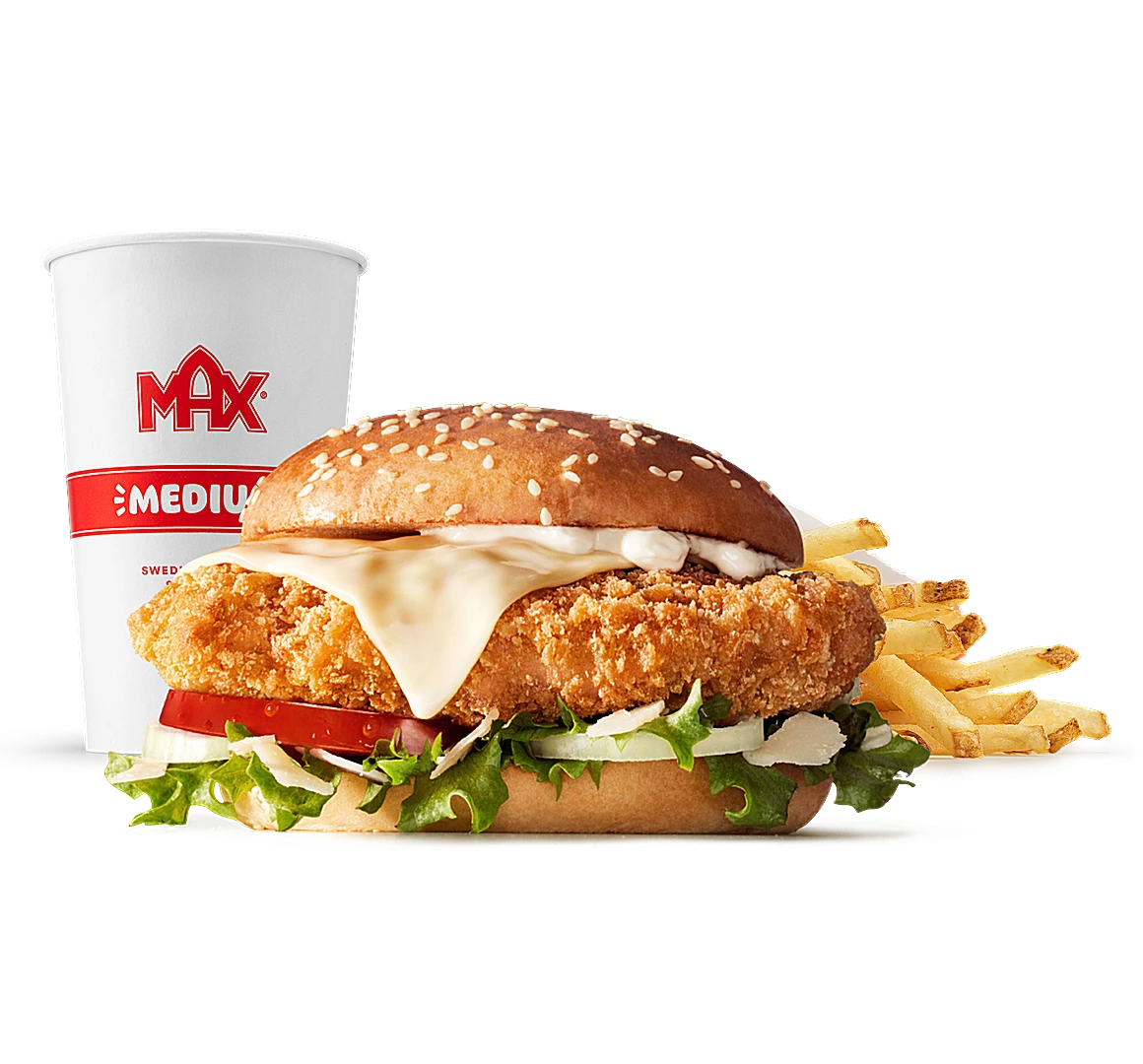 Grand Chicken Parmesan-meny