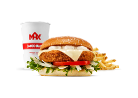 Crispy Supreme Parmesan meny