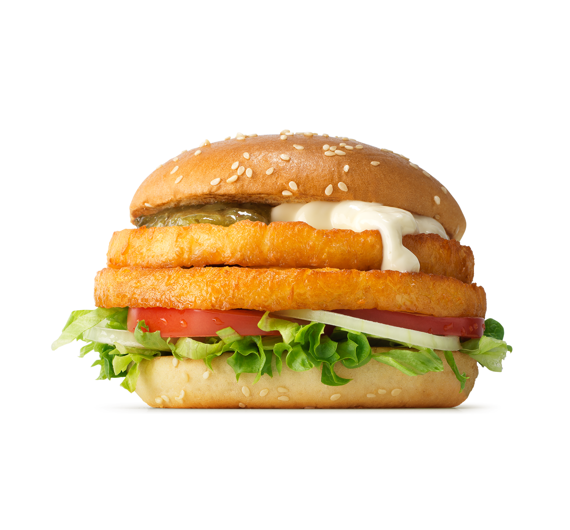 Double Maxoumi burger