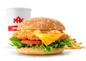 Crispy Chicken 'n' Cheese-meny​
