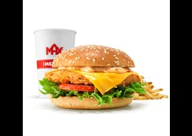 Crispy Chicken 'n' Cheese-meny​