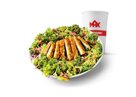 Sesame & Ginger Salad-meny