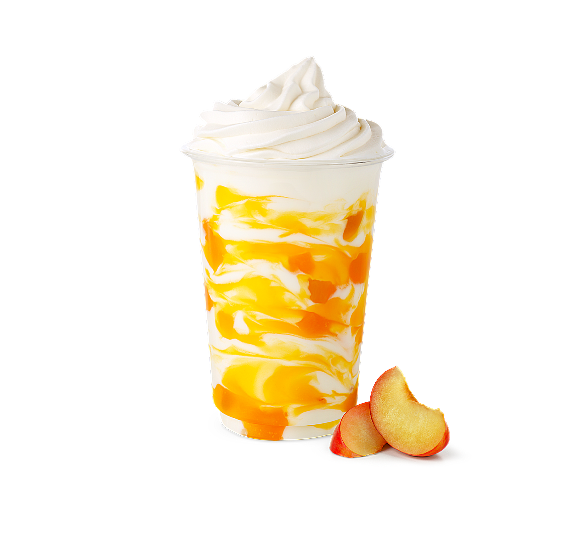 Premium Shake Peach Swirl