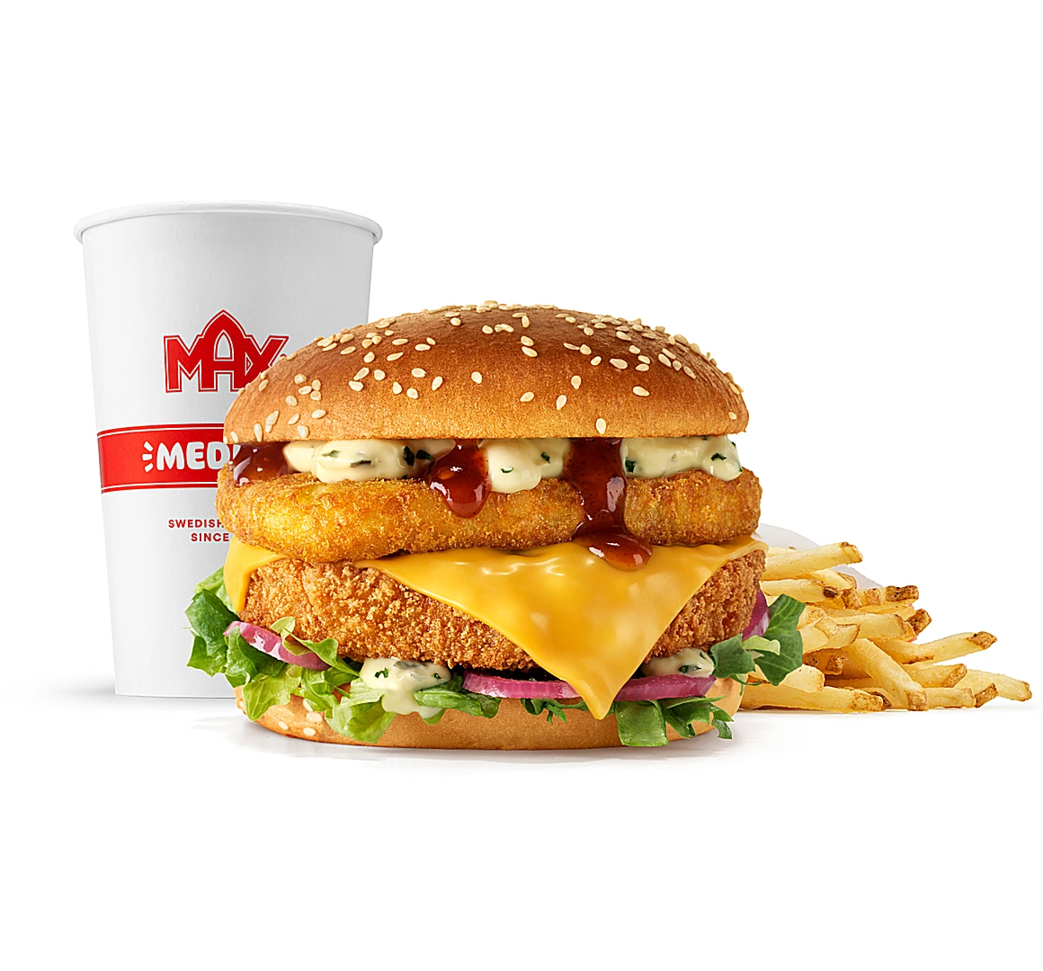 Bearnaise Deluxe Crispy Supreme-meny