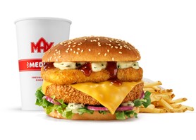 Bearnaise Deluxe Crispy Supreme-meny