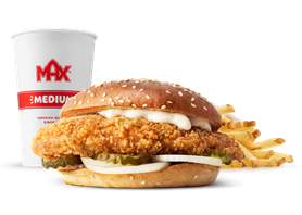 Grand Chicken Sandwich-meny