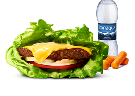 Salad Wrap Burger-meny