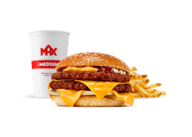 DeliVery Cheezy Plant Beef meny