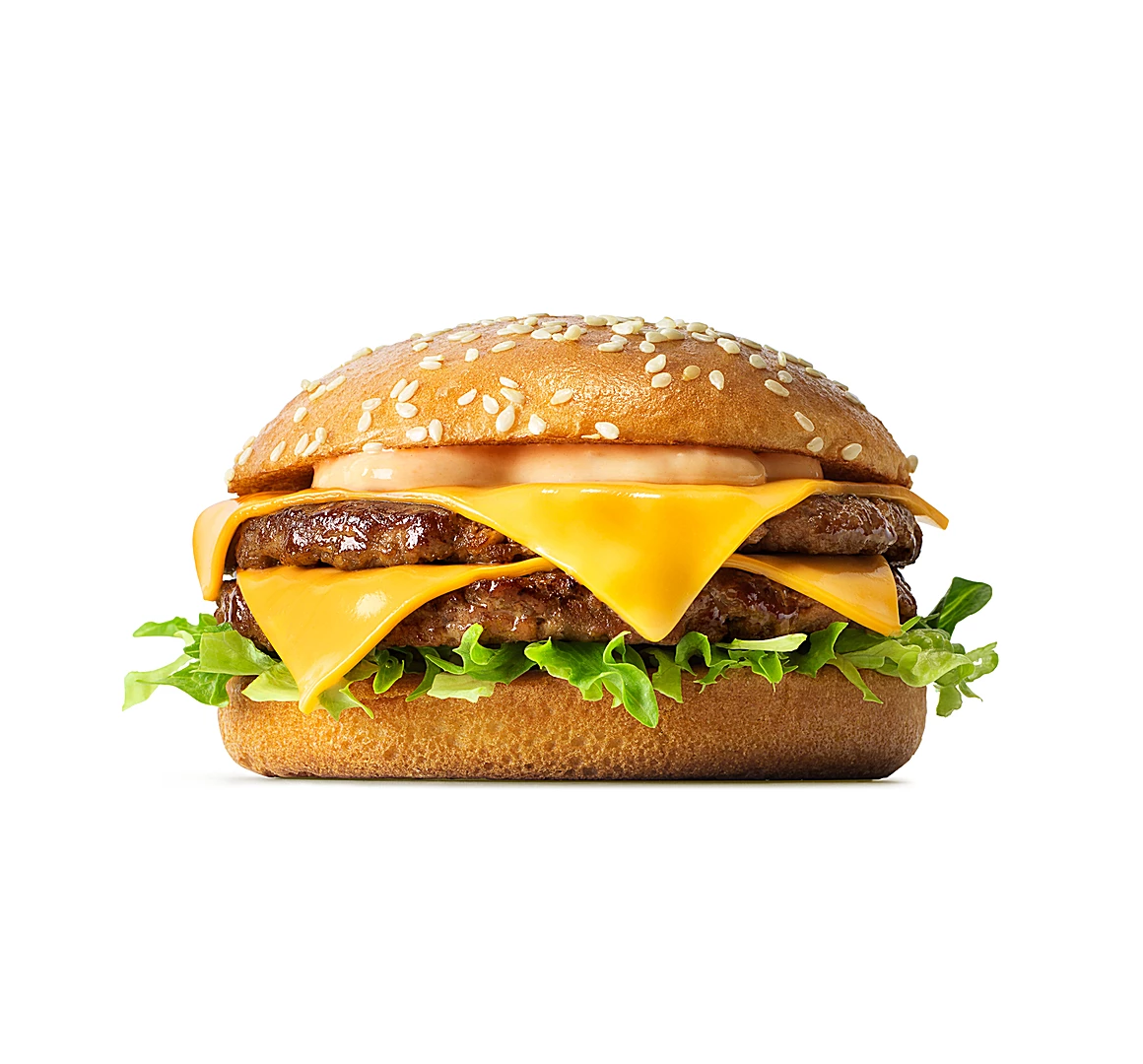 Dobbel Cheeseburger