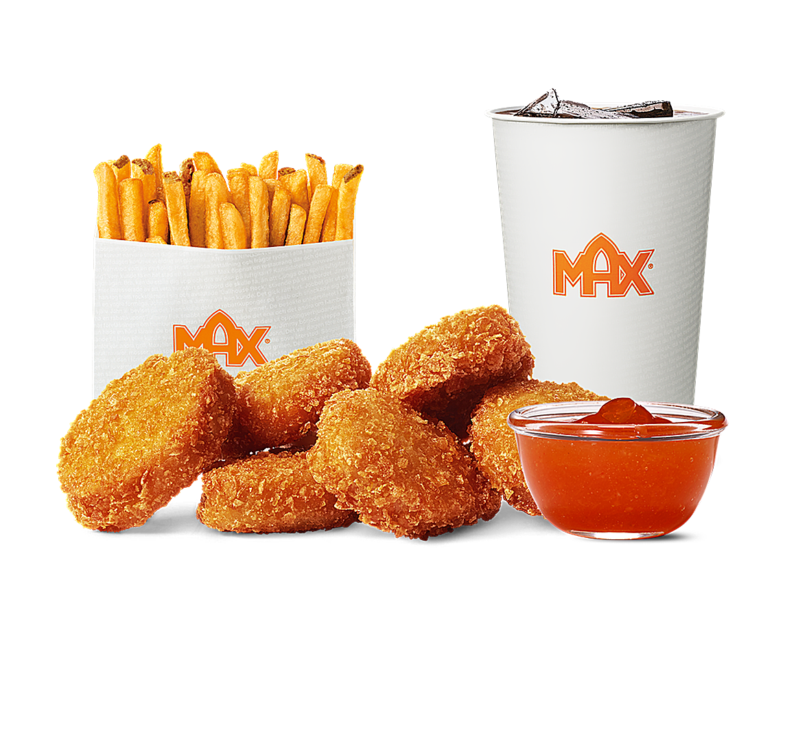 Crispy nuggets-meny