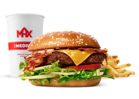 GDL Cheese 'n' Bacon-meny