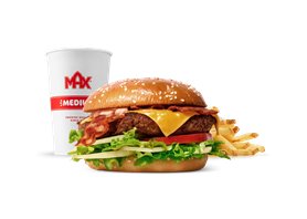 GDL Cheese 'n' Bacon-meny