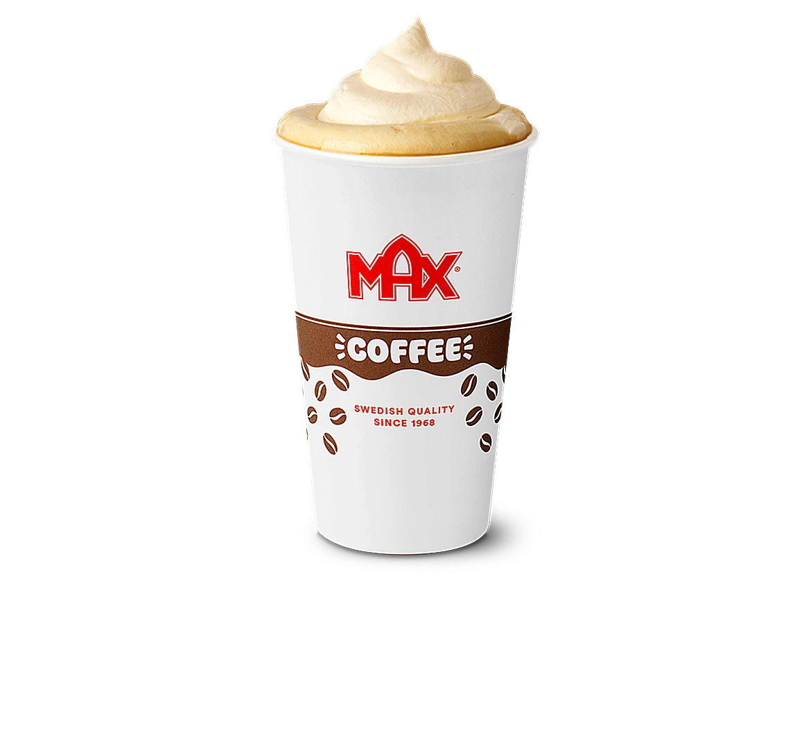 Iced cream vanilla latte