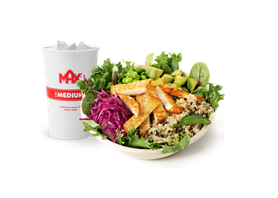 Grilloumi® Salat Bowl-meny