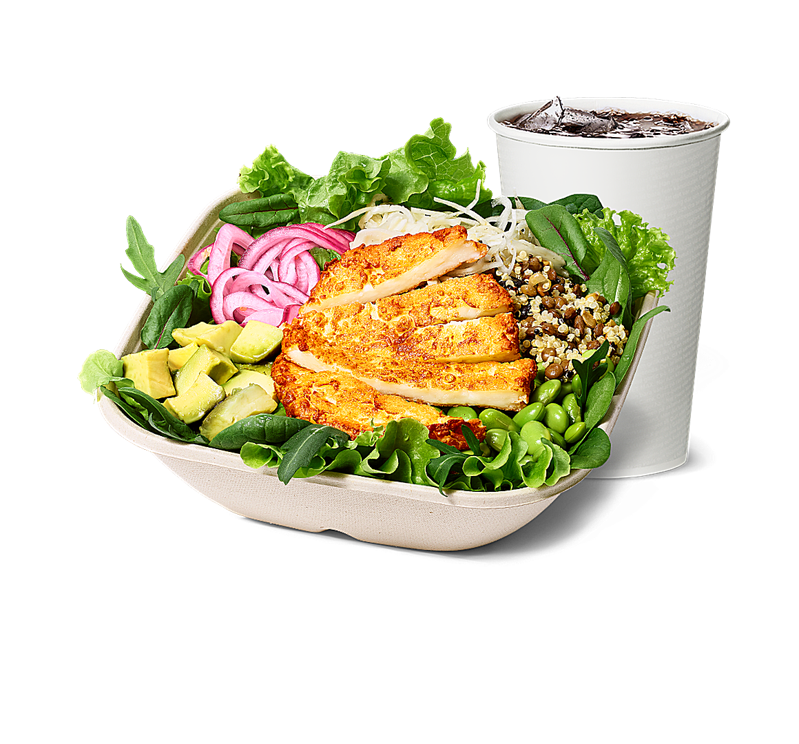 Halloumi Salad Bowl-meny