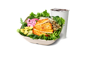 Grilloumi® Salat Bowl-meny