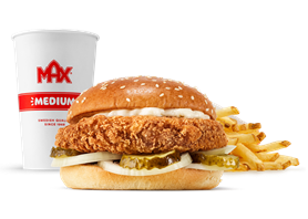 Crispy Supreme Sandwich meny