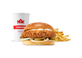 Crispy Supreme Sandwich meny