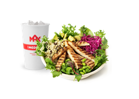 Grilled Chicken Salad Bowl-meny