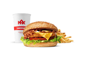 Crispy Chicken 'n' Bacon-meny