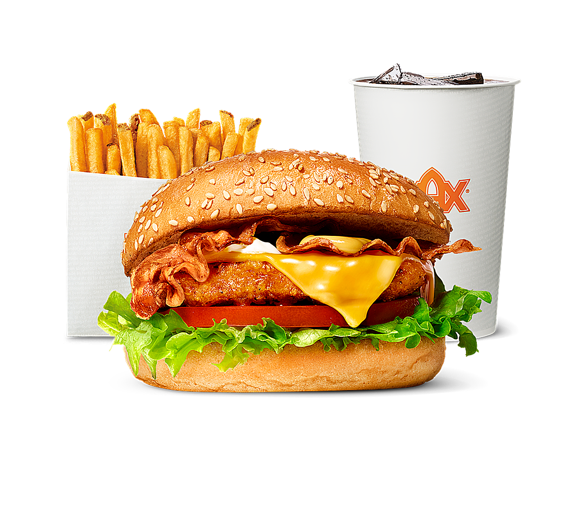 Crispy Chicken 'n' Bacon-meny
