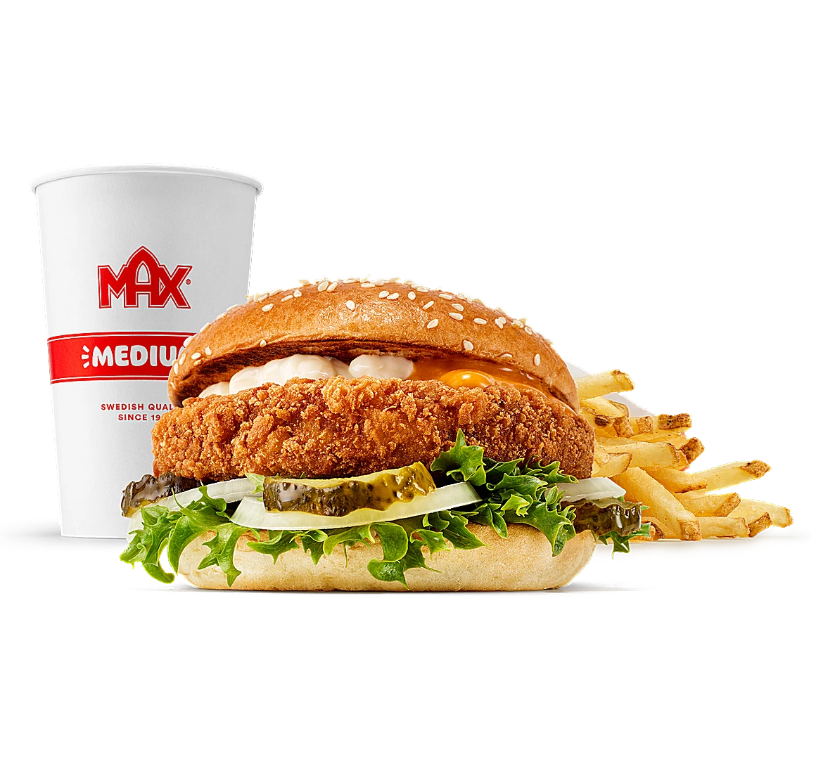 Crispy Supreme Buffalo meny