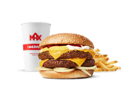 GDL DeliVery Cheezy Burger-meny
