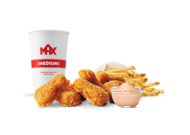 Chicken nuggetsmeny