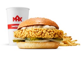 Fish Deluxe Sandwich meny