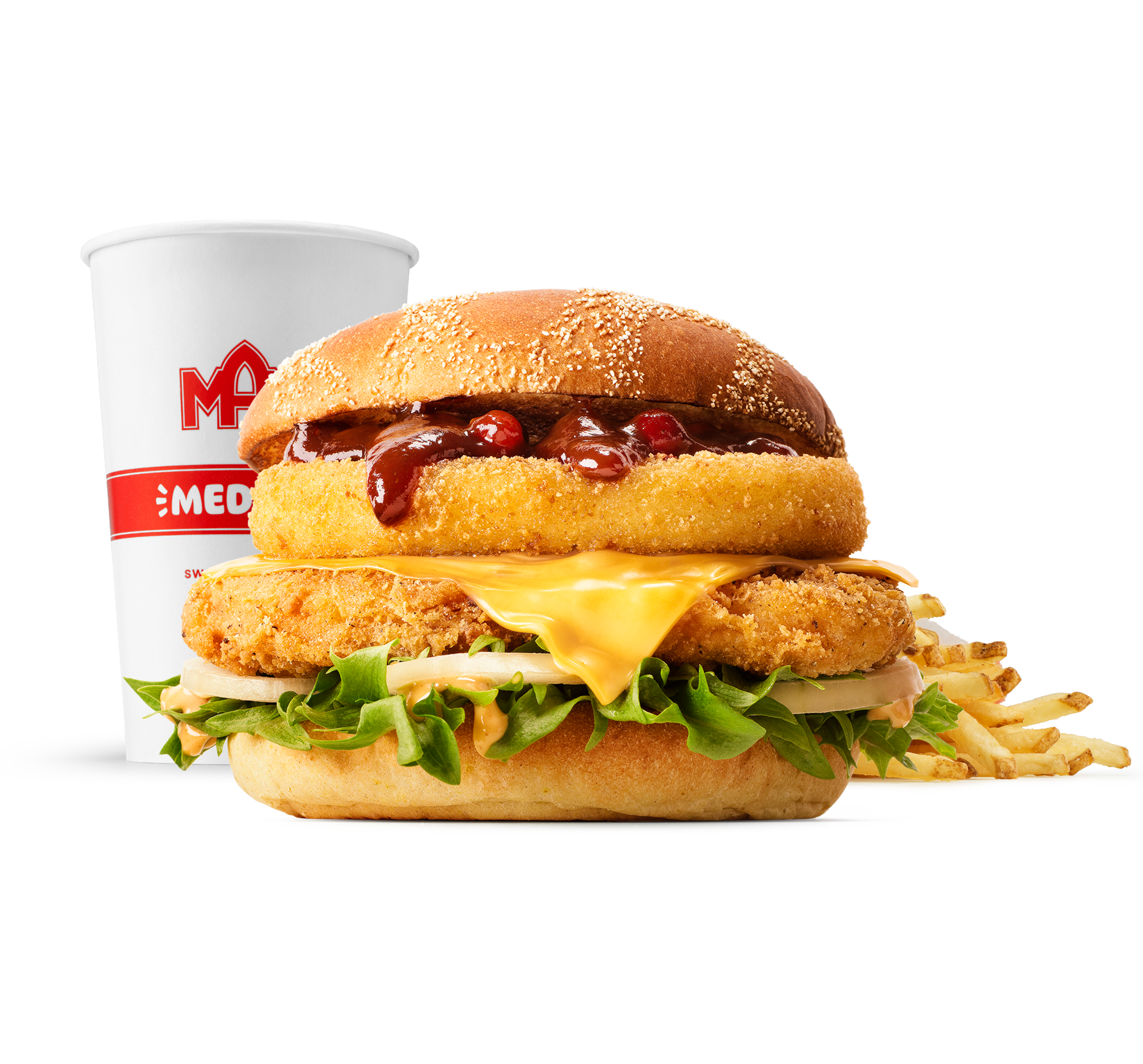 Mighty Mozzarella Crispy Chicken-meny