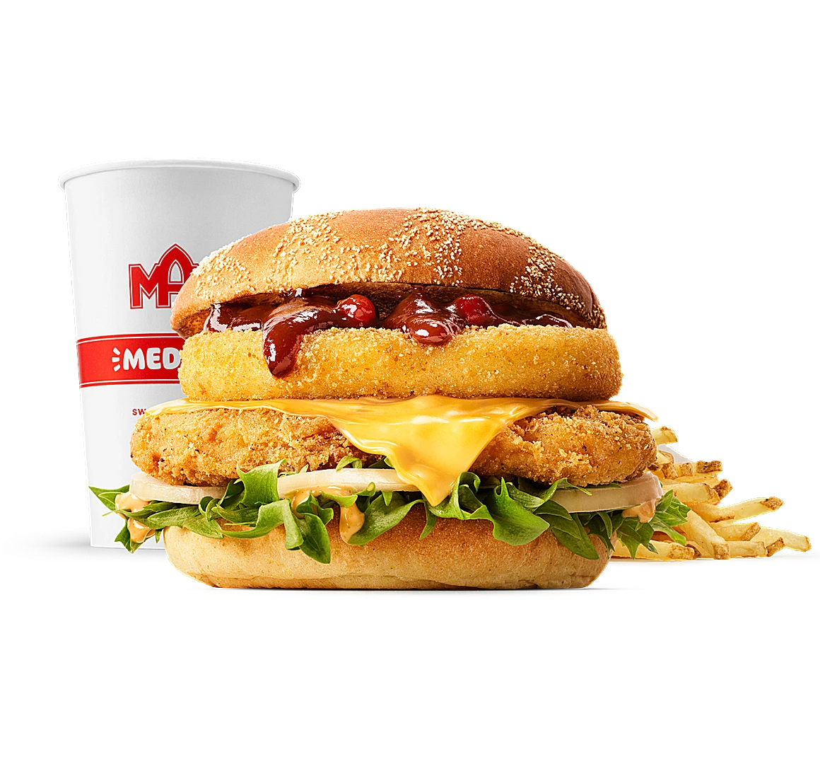 Mighty Mozzarella Crispy Chicken-meny