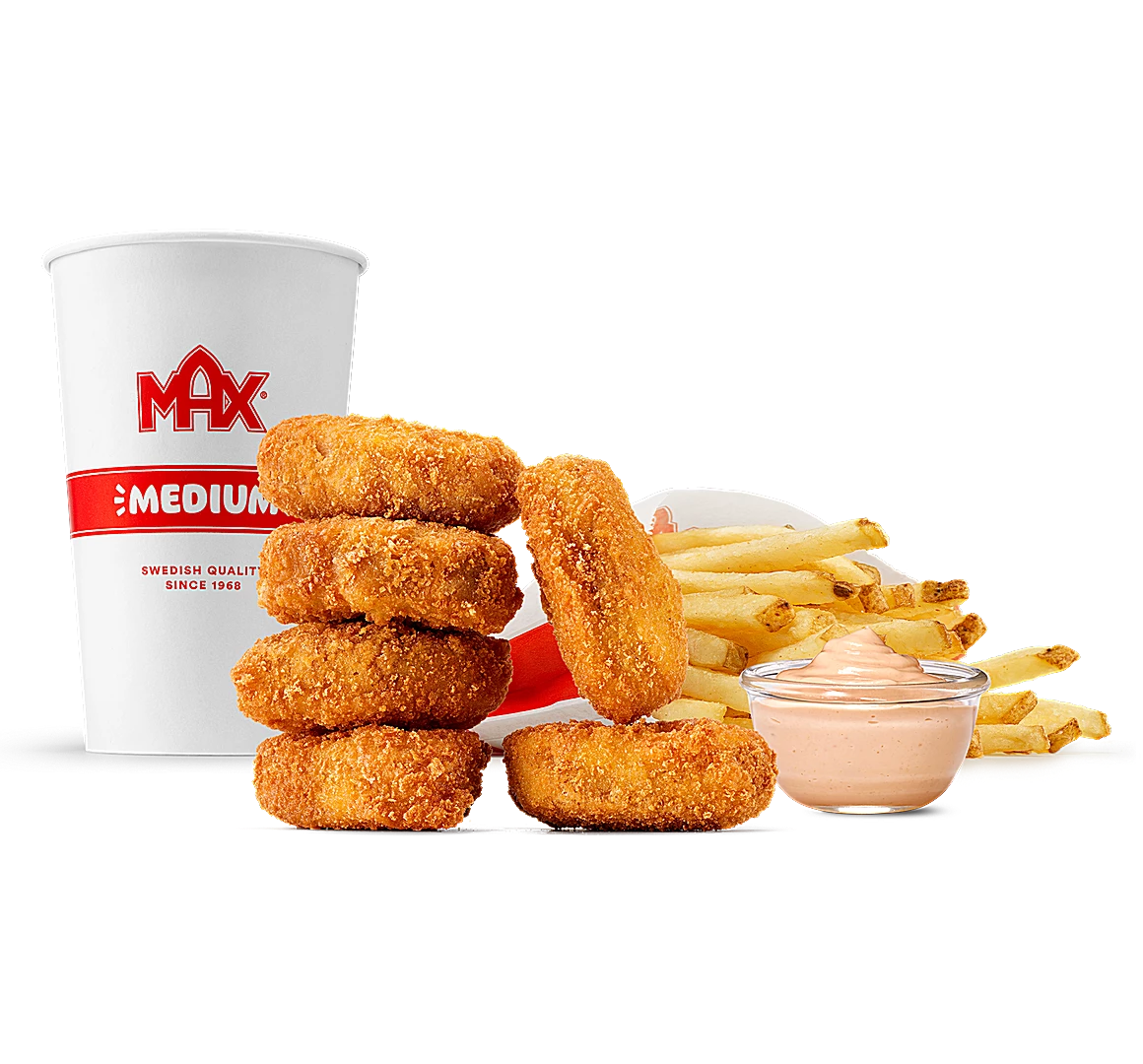 Crispy Green Nuggets meny