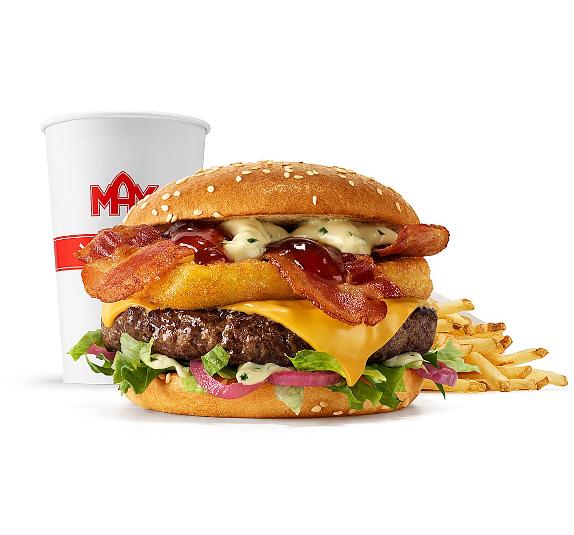 Bearnaise Deluxe Beef & Bacon-meny