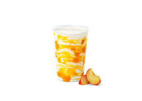 Premium Shake Peach Swirl Plantebasert