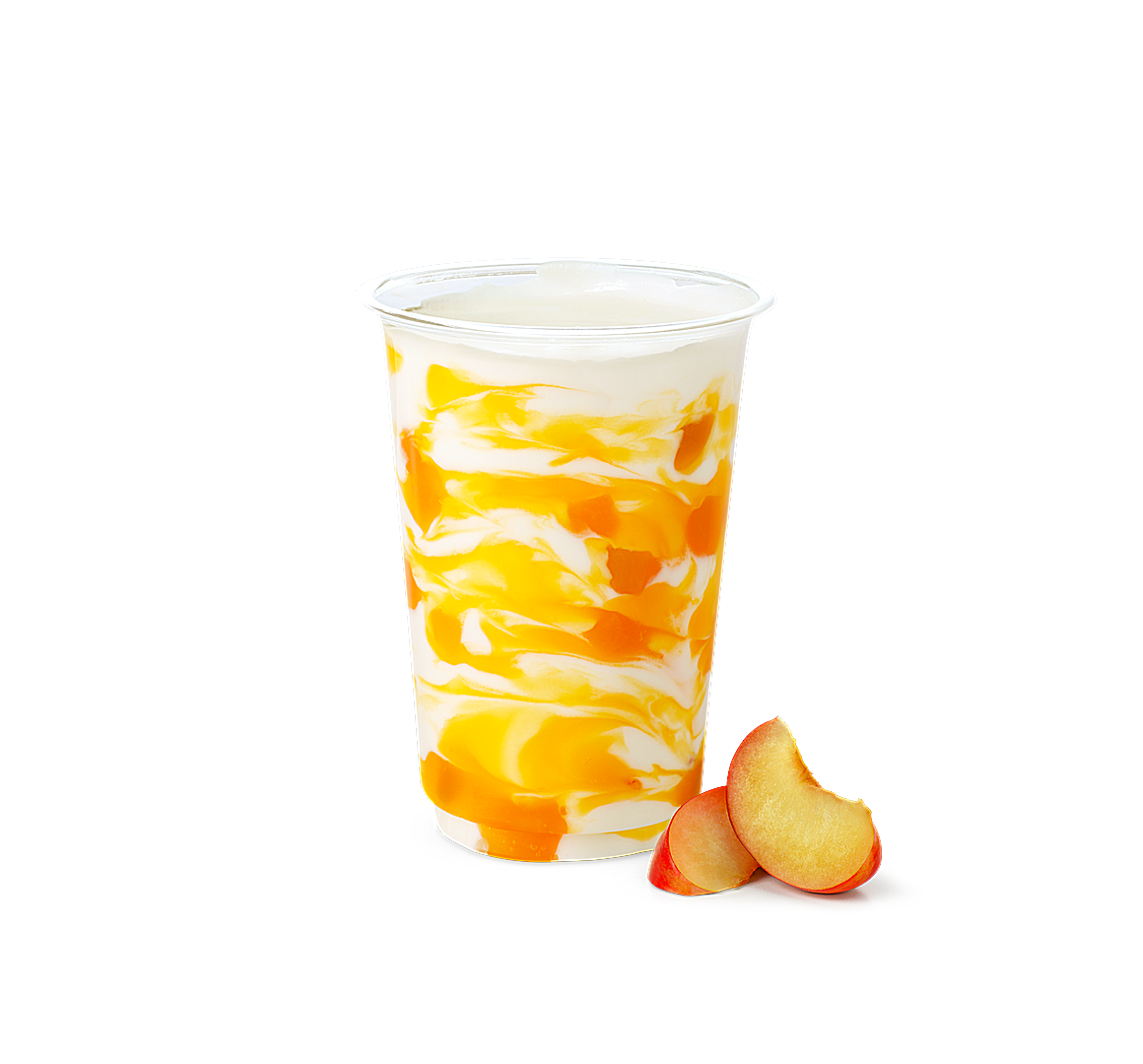 Premium Shake Peach Swirl Plantebasert