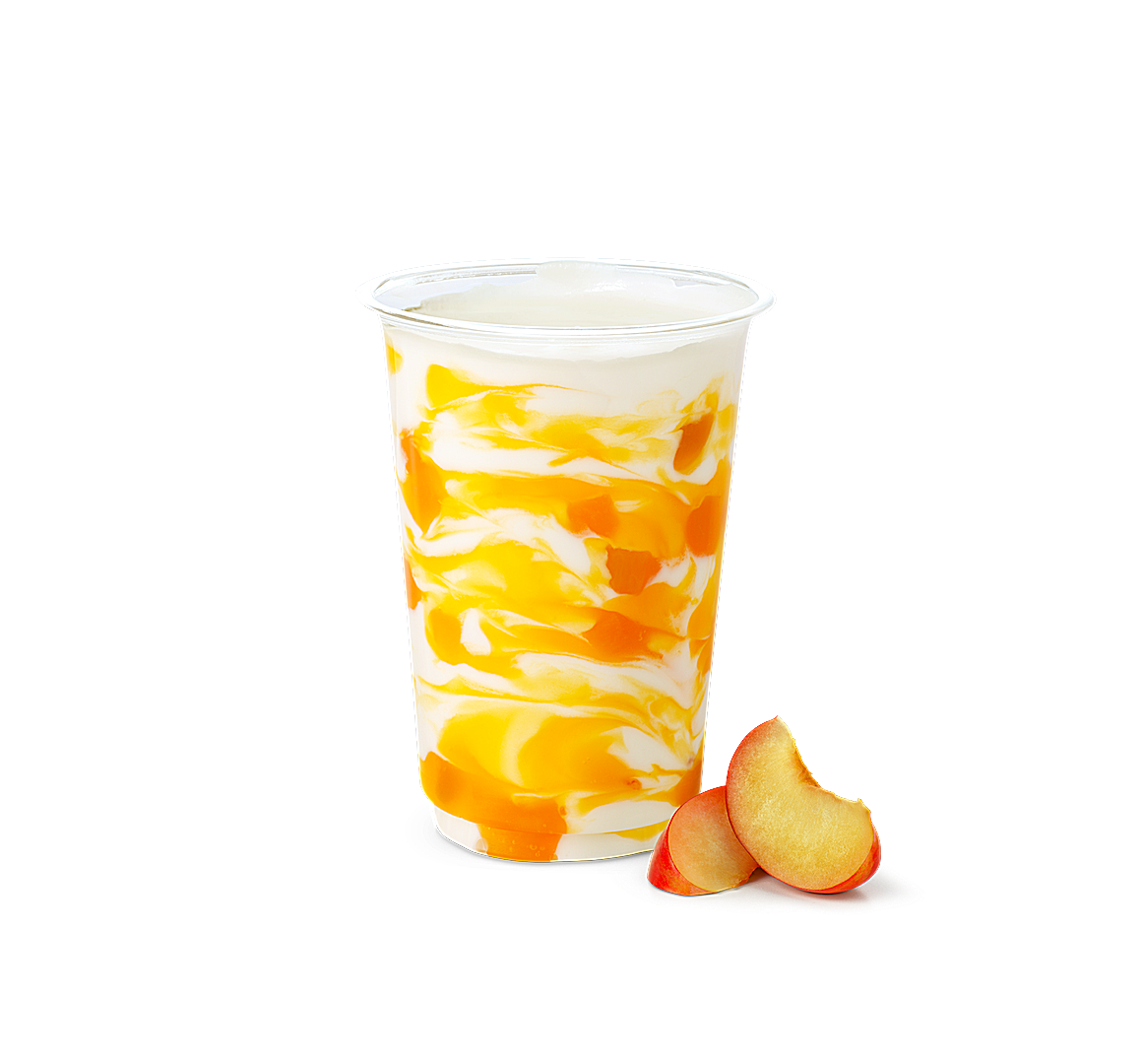 Premium Shake Peach Swirl Plantebasert