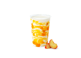 Premium Shake Peach Swirl Plantebasert