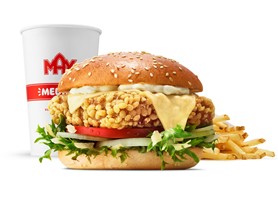 Fish Deluxe Parmesan meny