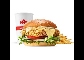 Fish Deluxe Parmesan meny