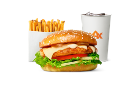 Grilled Chicken Burger-meny