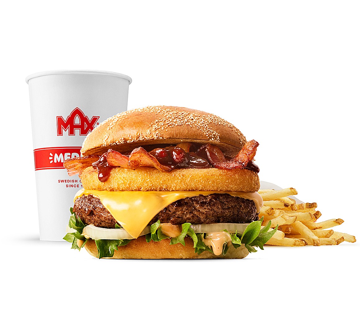 Mighty Mozzarella Bacon-meny